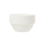 image of Libbey 905356848 - 8 oz Bouillon Cup, 3"3/8" Dia x 2"3/8" H, Porcelain Slenda® Pattern - 36/Case