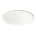 image of Libbey 905356992 Oval China Tray, 22" x 10-3/4" Porcelain, Royal Rideau™, Slenda® Pattern - Case