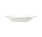 image of Libbey 905437881 Élan Soup Bowl, 9" Dia x 1-3/8" H, 14 oz, Porcelain, White Royal Rideau™ - 12/Case