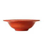 image of Libbey 906045019 - Red 12‑oz Melamine Bowl, 7½" Dia x 2⅛" H, Cantina® Pattern, NSF Certified-12/Case