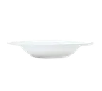 image of Libbey 911194007 Aluma White Porcelain Soup Bowl, 9" x 1.625" 13.5 oz, Round Rim, Foot - 12/Case