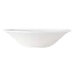 image of Libbey 911194473 - 10" Pasta Bowl, 50 oz Porcelain, Aluma White Finish, Polished Foot - 12/Case