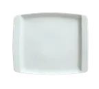 image of Libbey 911194490 - China Platter 11¼" x 9⅜" Aluma White Porcelain with Handles - 12/Case