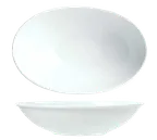 image of Libbey 911194603 Infinity Bowl, 23 Oz Oval Porcelain, 8" size, Aluma White Polished Foot - Case