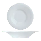 image of Libbey 911194701 Pasta Bowl – 12" Dia x 2" H, 9 oz, Porcelain, White Reflections™ – 12/Case