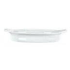 image of Libbey 911194804 Rarebit Dish – 8 oz Porcelain, Aluma White™, 8‑3/4" Oven‑Safe 350°F - 24/Case