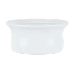 image of Libbey 911194808 - White Porcelain Dish, 5" Dia x 2½" H, 11 oz, Oven Safe to 350°F - 24/Case