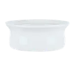 image of Libbey 911194809 - White Porcelain Dish, 6" Dia x 2-3/8" H, 15 Oz, Oven Safe to 350°F - 24/Case