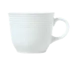 image of Reserve by Libbey 911196015 - 8 oz Tea Cup, 4.5" Dia x 2.875" H, Porcelain Foot, Vitrified - 36/Case