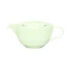image of Schonwald 9124345 Allure BoneWhite™ Teapot, 15-1/4 oz., Porcelain Faceted Design with Lid - 6/Case