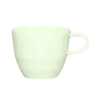 image of Schonwald 9125158 Espresso Cup – 3 oz (1‑5/16”) BoneWhite™ Porcelain Faceted, Non‑Stackable - 12/Case