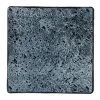 image of Schonwald 9131520-63076 Square China Plate, 7.875" Coupe Rim, Blue Stone Porcelain – 6/Case