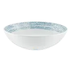 image of Schonwald 9133168-63072 China Bowl, 7" Diameter, 27 oz Porcelain, Shabby Chic Blue - 6/Case