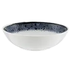 image of Schonwald 9133168-63076 Blue Stone Porcelain Bowl, 7" Dia, 27 oz, Round, Scratch‑Resistant - 6/Case