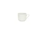 image of Schonwald 9135121 China Cup – 8 oz Porcelain Stackable, White Finish, Dishwasher Safe - 6/Case