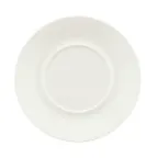 image of Schonwald 9136925 Round Porcelain Saucer 5.5"-5.99" Dia, 2-15/16" Well, White Fine Dining - 12/Case