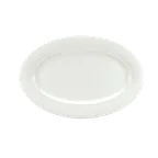 image of Schonwald 9192034 - Oval China Platter 12" x 9", Vitrified Porcelain, White™ Finish - 6/Case
