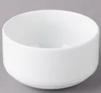 image of Schonwald 9192728 - Bouillon Cup, 9.5 oz, 4" Dia x 2.25" H, Porcelain, Continental White™ - 12/Case