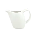 image of Schonwald 9194730 Creamer Pitcher, 10 oz 4"3/8" Porcelain, Avanti Gusto, Handle - 6/Case