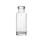 image of Libbey 92139 Helio Glass Bottle, 40.25 oz Wide Mouth, Clear Non‑Tempered, 9‑7/8" H x 3‑5/8" D 12/Case