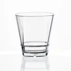 image of Libbey 92442 Double Old Fashioned Glass, 12 oz Clear Tritan™ Plastic, Dishwasher Safe - Case