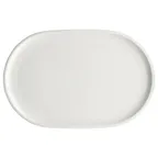 image of Schonwald 9252230 Oval China Platter, 11-7/8" x 7-5/8" x 1" Porcelain, Microwave Safe - Case