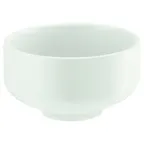 image of Schonwald 9255433 - Round 11‑Oz Porcelain Bowl, 4" Dia x 2⅜" Hgt, Shiro Microwave Safe - 12/Case