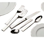 image of Libbey 926-053 Conde Butter Spreader, 6‑3/4" Hammered Handle, 18/8 Stainless Steel, 4.5 mm - 12/Case