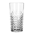 image of Libbey 926774 - 14 oz Cut Glass Tumbler 6‑1/8" H x 3‑1/8" W x 2‑5/8" D Non‑Tempered Glass - 12/Case