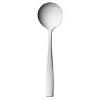 image of Libbey 929016 Bouillon Spoon - 6-5/8" 18/8 Stainless Steel, Quartet World Collection - 12/Case
