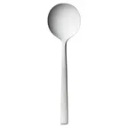 image of Libbey 930 016 - Bouillon Spoon, 6-1/8" Length, 18/8 Stainless Steel, Briossa™ Finish - 12/Case