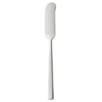 image of Libbey 930 053 - Briossa Butter Spreader, 6‑3/4" Handle, 18/8 Stainless Steel, 5‑6" Length - 12/Case