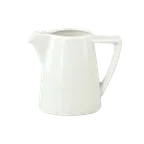 image of Schonwald 9304715 Creamer Pitcher, 5 oz Porcelain, White™ Event Pattern, With Handle - 12/Case