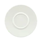 image of Schonwald 9306918 Premiere Saucer, 6-1/8" Dia., Round Porcelain, White™ Complements Pattern - 12/Case