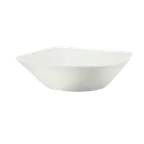 image of Schonwald 9323266 Square Porcelain Bowl, 13.5 Oz, 5" x 5" Low Profile, White Pattern - Case