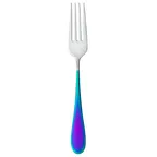 image of Reserve by Libbey 933027 Dinner Fork - 8-1/8" PVD Handle, Stainless Steel, 8", 4.0 mm Thick - 12/Case