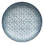 image of Schonwald 9331217-63075 - 6-2/3" Round Porcelain Plate, Dark Blue, Scratch‑Resistant - 12/Case