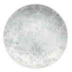 image of Schonwald 9331228-63071 China Plate, 11" Round Coupe Rim Porcelain Grey, Scratch-Resist - 12/Case