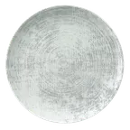 image of Schonwald 9331232-63070 China Plate, 12.625" Round Coupe Rim Porcelain, Structure Grey - 6/Case