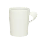 image of Schonwald 9355275 Cup, 8.25 oz (2-3/8" Dia.) Round Porcelain, Continental White™ Finish - 12/Case