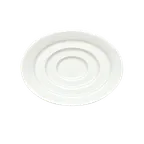 image of Schonwald 9356210 - Olive Oil Dish, Oval Porcelain Plate 3.875" x 2.875" Continental White, 12/Case