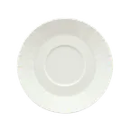 image of Schonwald 9366968 - Round Porcelain Saucer 6 3/8" Dia., White™ Pattern, 6.0"-6.49", 12/Case