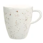 image of Schonwald 9385274-70255 8‑Oz Porcelain China Cup, White Unique Pattern, Non‑Stackable - 12/Case