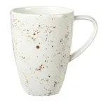 image of Schonwald 9385630-70255 China Mug, 10‑Ounce Porcelain, White Unique Pattern, Non‑Stackable – 6/Case