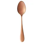 image of Reserve by Libbey 939-007 Demitasse Spoon, 4"3/8" PVD Copper Handle, 18/10 Steel, 4.0 - 12/Case