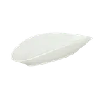 image of Schonwald 9392622 Oval China Tray, 8½" x 3⅞" Porcelain, Continental White™ Grace Pattern - Case