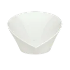 image of Schonwald 9396115 Calla Bowl – 5‑3/4 oz, 3" Diameter Porcelain, Grace Pattern White - 6/Case