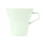 image of Schonwald 9405275-62987 China Cup, 8.75 oz (2.1" Dia) 3.5" H, Porcelain, White Pattern - 6/Case