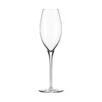 image of Libbey 9432 Flute Wine Glass, 8‑3/4 oz (9½" H), Tempered Glass Stem with Flat Foot – 12/Case