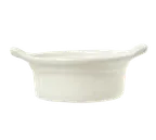 image of Libbey 950027733 Casablanca Ovenware Oval Casserole 8 oz 6½"×5"×2½" Handles Safe 350°F - 24/Case